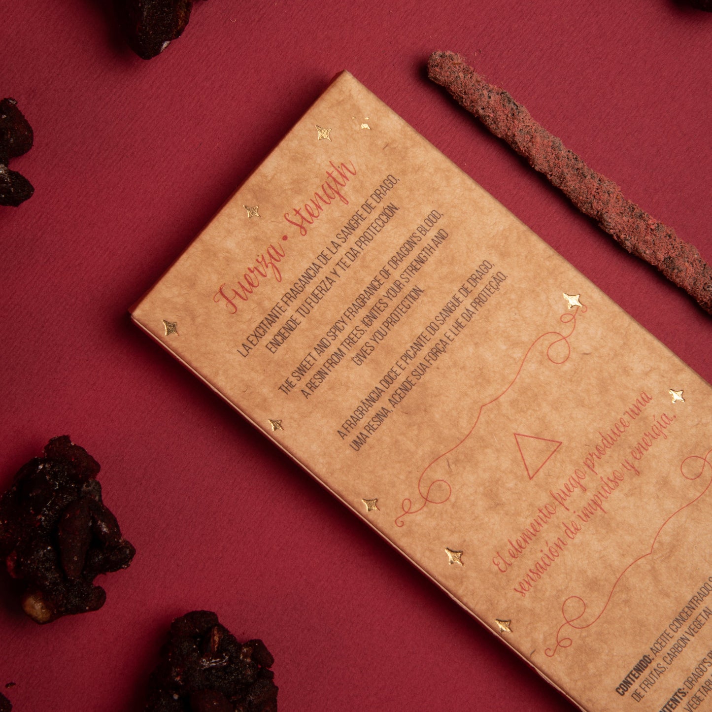 Sagrada Madre Force Räucherstäbchen – Dragon’s Blood für Stärke, Reinigung und energetischen Schut