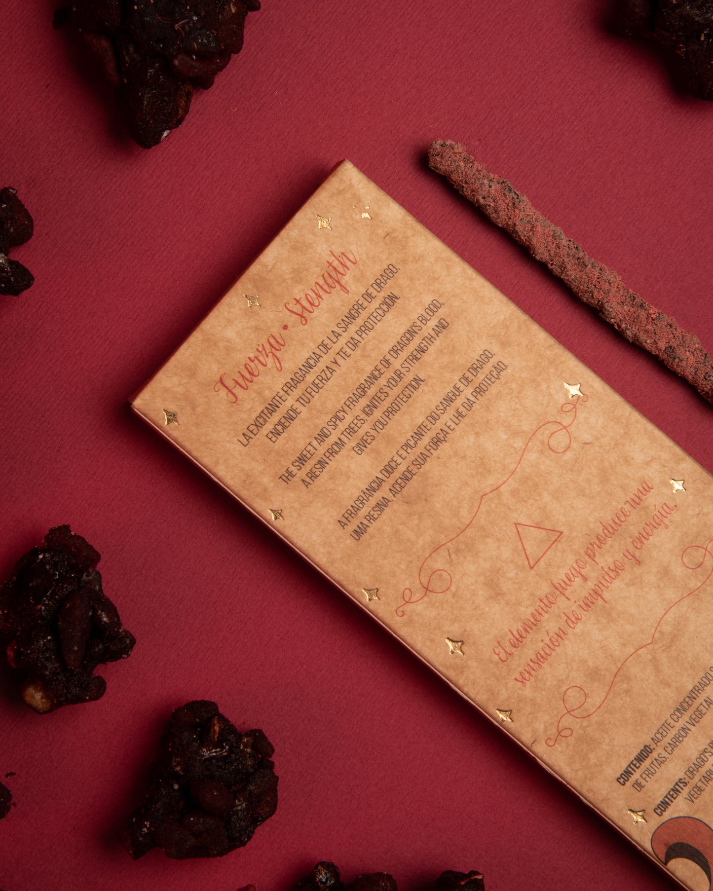 Sagrada Madre Force Räucherstäbchen – Dragon’s Blood für Stärke, Reinigung und energetischen Schut