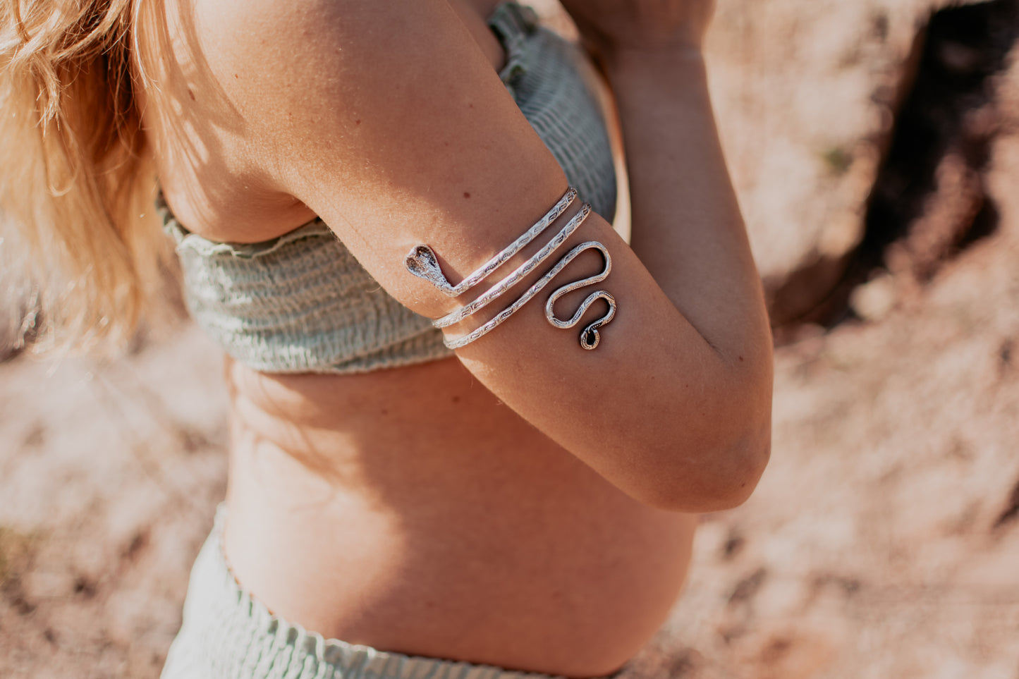 Schlangenarmband Silber 