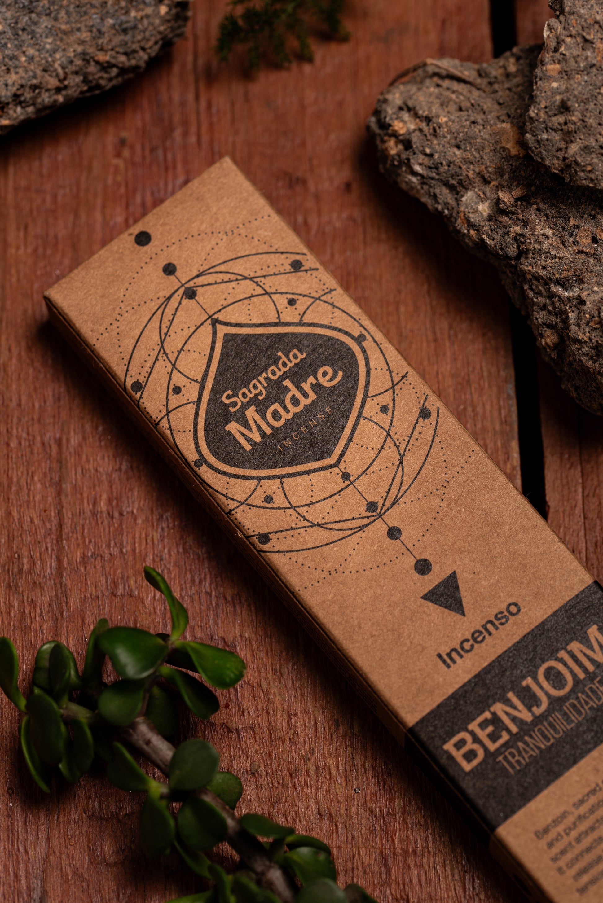 Sagrada Madre Benzoin Räucherstäbchen – süß-harziger Duft aus Benzoe-Harz für Schutz, Heilung und Herzöffnung