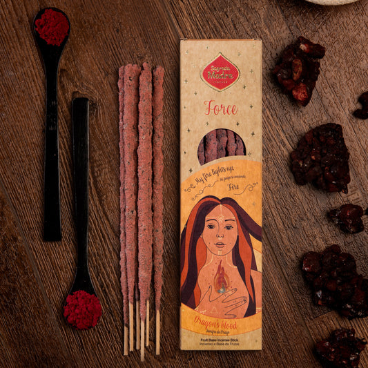 Sagrada Madre Force Räucherstäbchen – Dragon’s Blood für Stärke, Reinigung und energetischen Schut